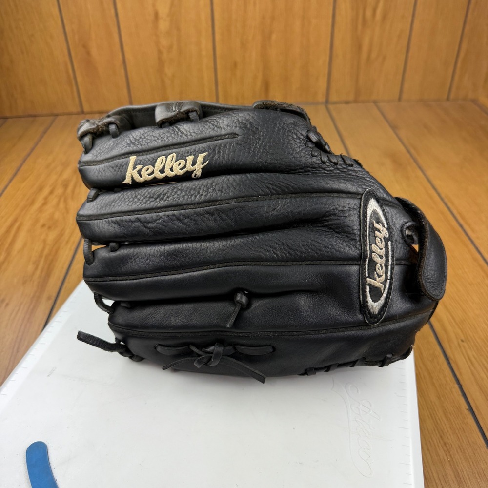 Kelley CS353 Baseball Glove Black Leather Right Hand Throw H-Web 12.5 Inch